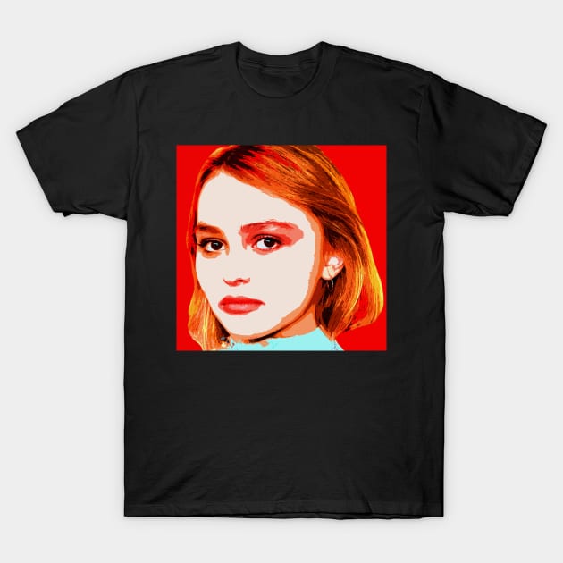 lily rose depp T-Shirt by oryan80